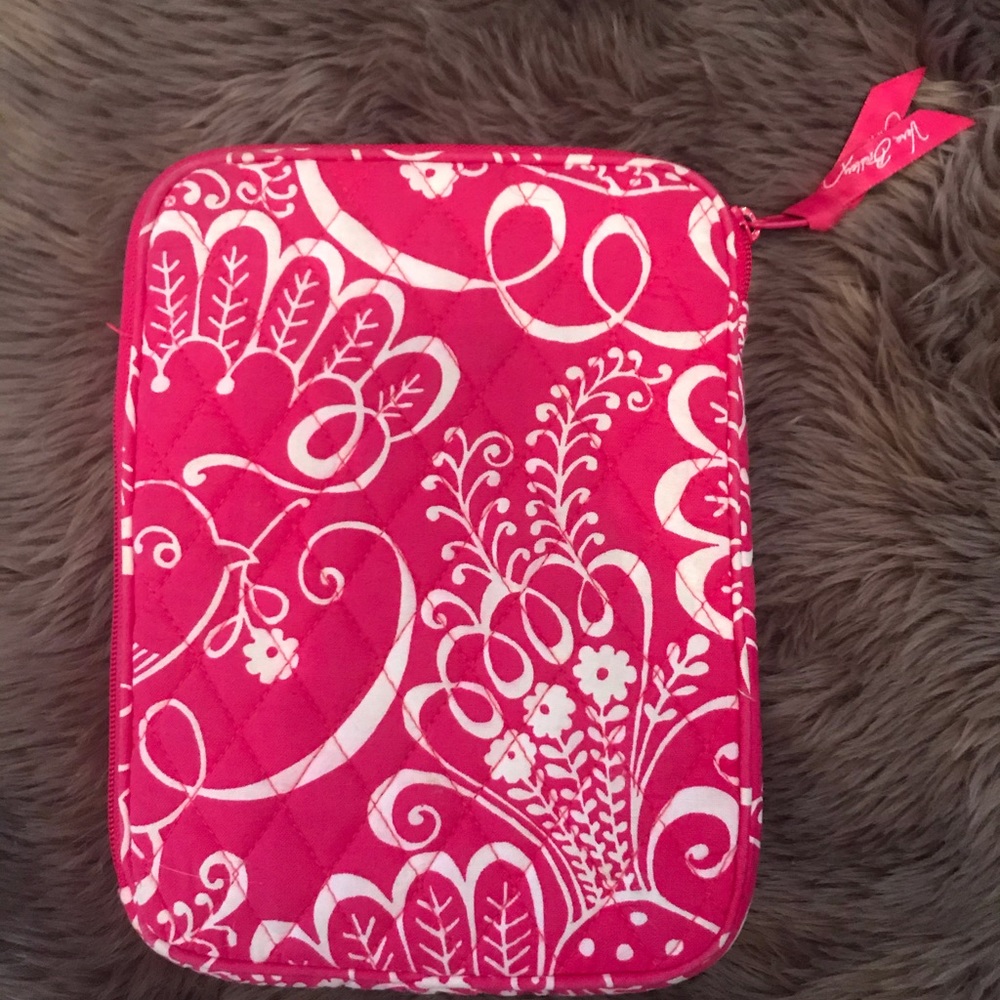 Vera Bradley Case Sleeve TWIRLY BIRD PINK *Retired*